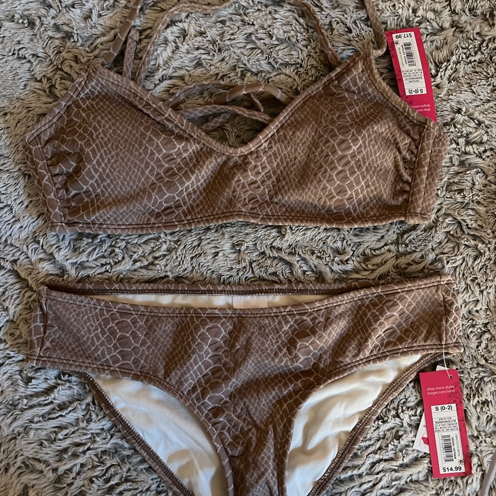 TARGET Snakeskin Bathing Suit